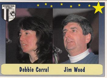 1992 MotorArt Iditarod Sled Dog Race #91 Debbie Corral / Jim Wood Front